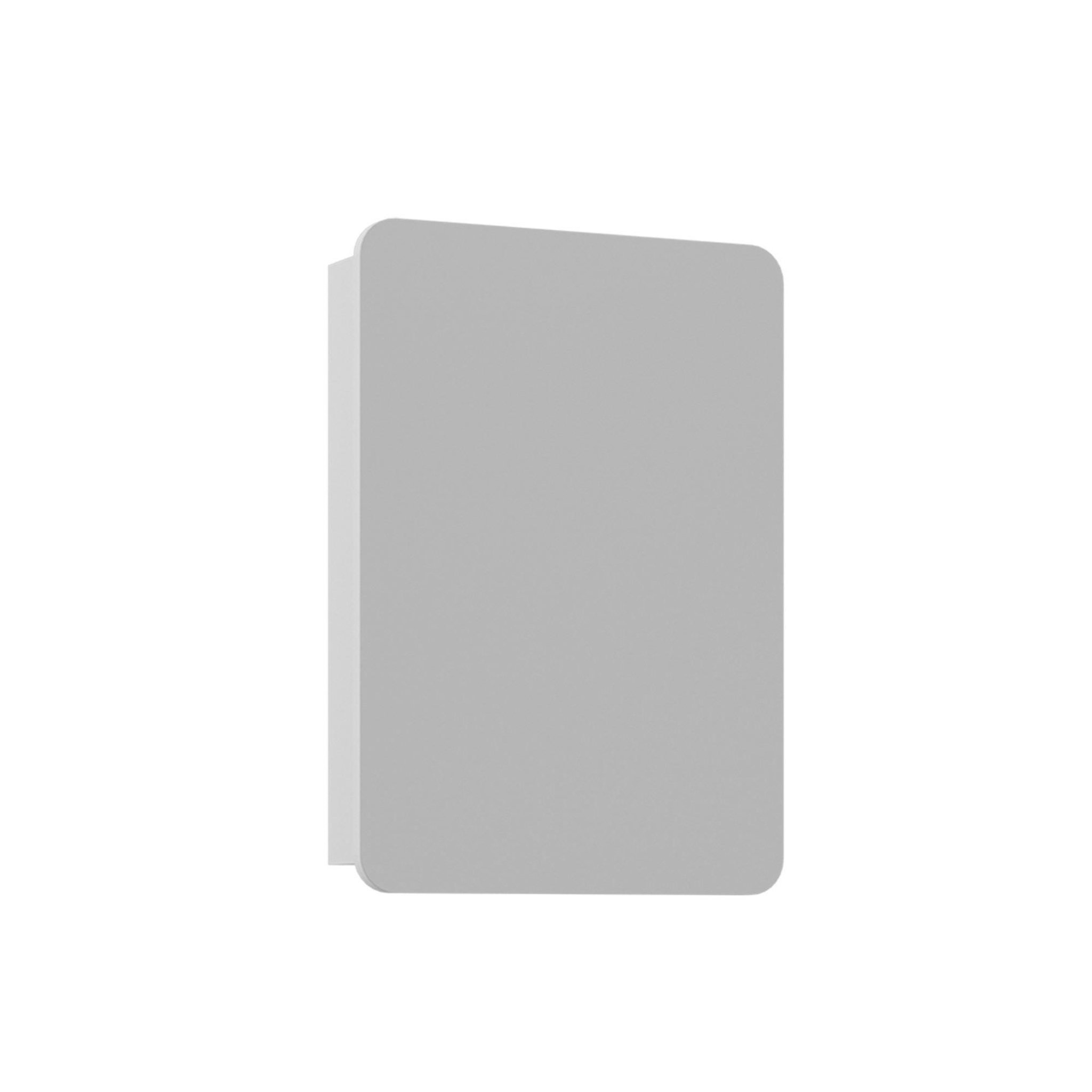 Habitat et Jardin Meuble salle de bain avec miroir  orbit 50  - 50 x 16 x 71 cm - white