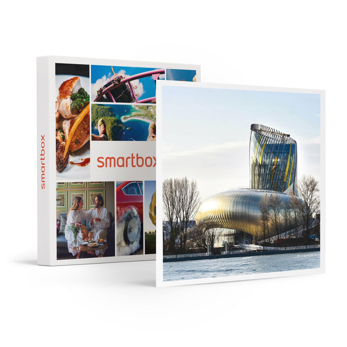 Smartbox Sortie culturelle en famille à la Cité du Vin à Bordeaux pour 2 adultes et 1 enfant - Coffret Cadeau Sport & Aventure