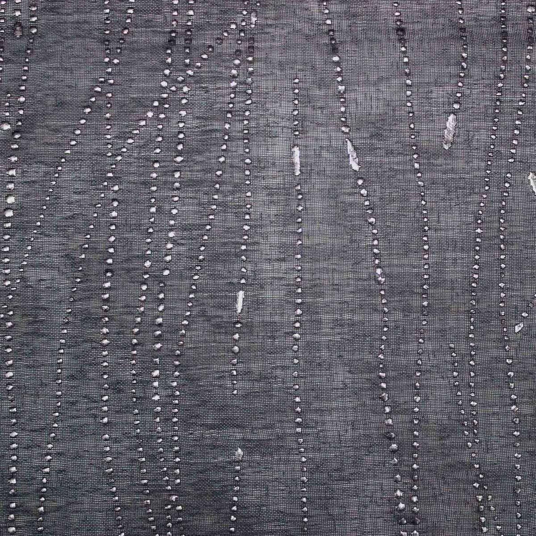 Voir la diapositive 3 : Douceur d'Intérieur Paire de voilages  filiane  70x200cm anthracite