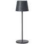 Voir la diapositive 1 : Lumisky Lampe de table sans fil LED KELLY Gris Metal H38CM