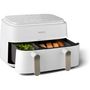 Voir la diapositive 3 : Philips Airfryer Airfryer Double Panier Série 3000 NA353/10
