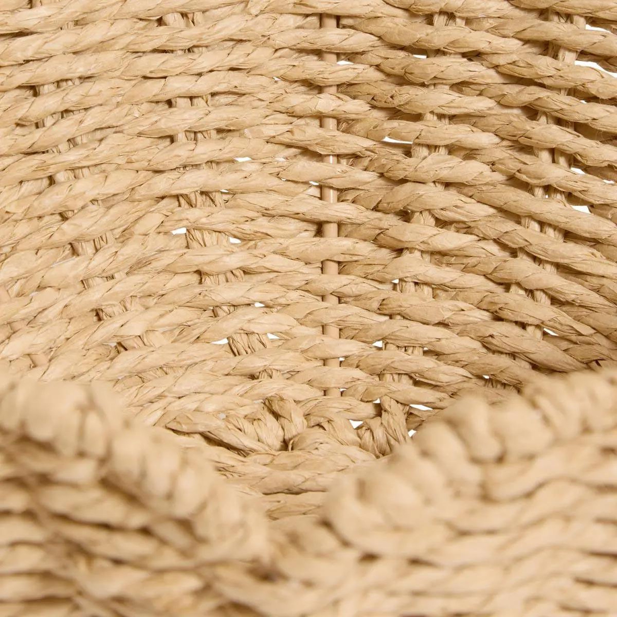 Voir la diapositive 2 : ATMOSPHERA Coupelle Déco Festons  Cyrielle  23cm Naturel