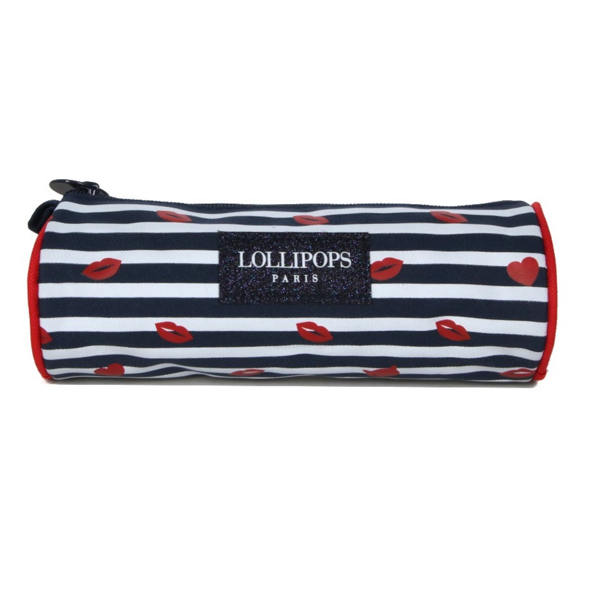 LOLLIPOPS Trousse ronde 1 compartiment bleu LITTLE LOLLIPOPS