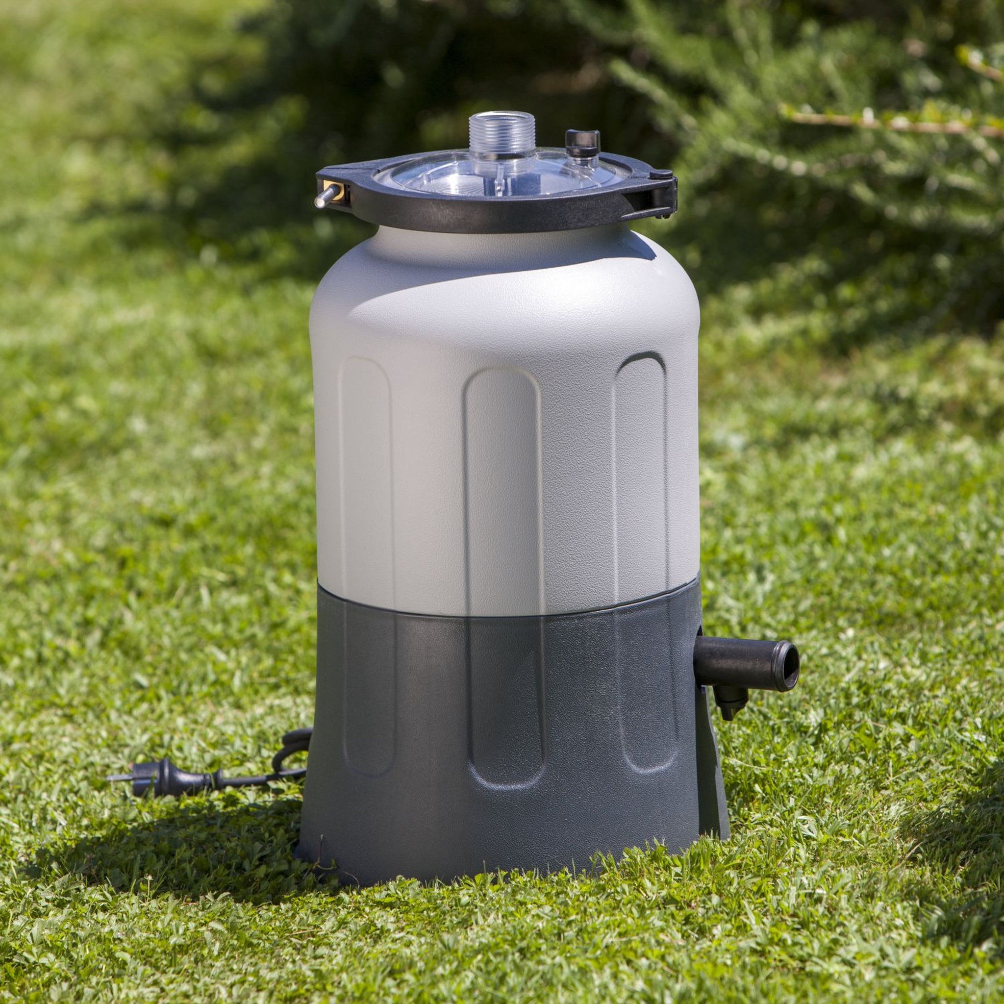 Voir la diapositive 2 : GRE Groupe de filtration pour piscine - 15m³ max