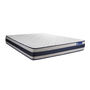 Voir la diapositive 6 : ACTISOM Ensemble matelas Latex et Mémoire de forme ACTILATEX ERGO 160x200 cm Maxi épaisseur 5zones de confort + sommier KIT blanc