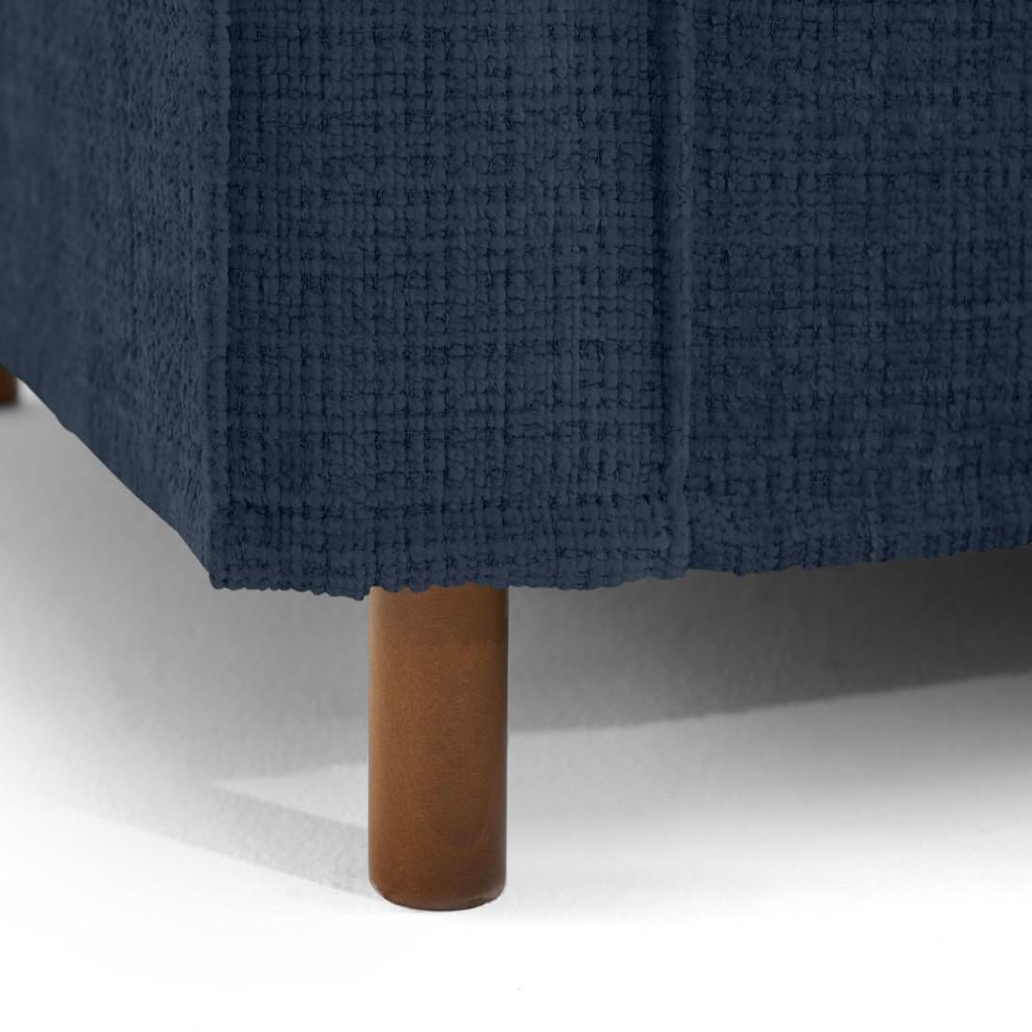 Voir la diapositive 2 : LISA DESIGN Jake - canapé déhoussable d'angle droit 5 places en velours texturé