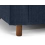 Voir la diapositive 2 : LISA DESIGN Jake - canapé déhoussable d'angle droit 5 places en velours texturé