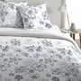 Voir la diapositive 2 : Home collection Parure housse de couette 100% coton 57 fils ambre