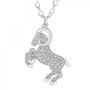 Voir la diapositive 1 : SC CRYSTAL Collier signe astrologique bélier orné de Cristaux scintillants par SC Crystal