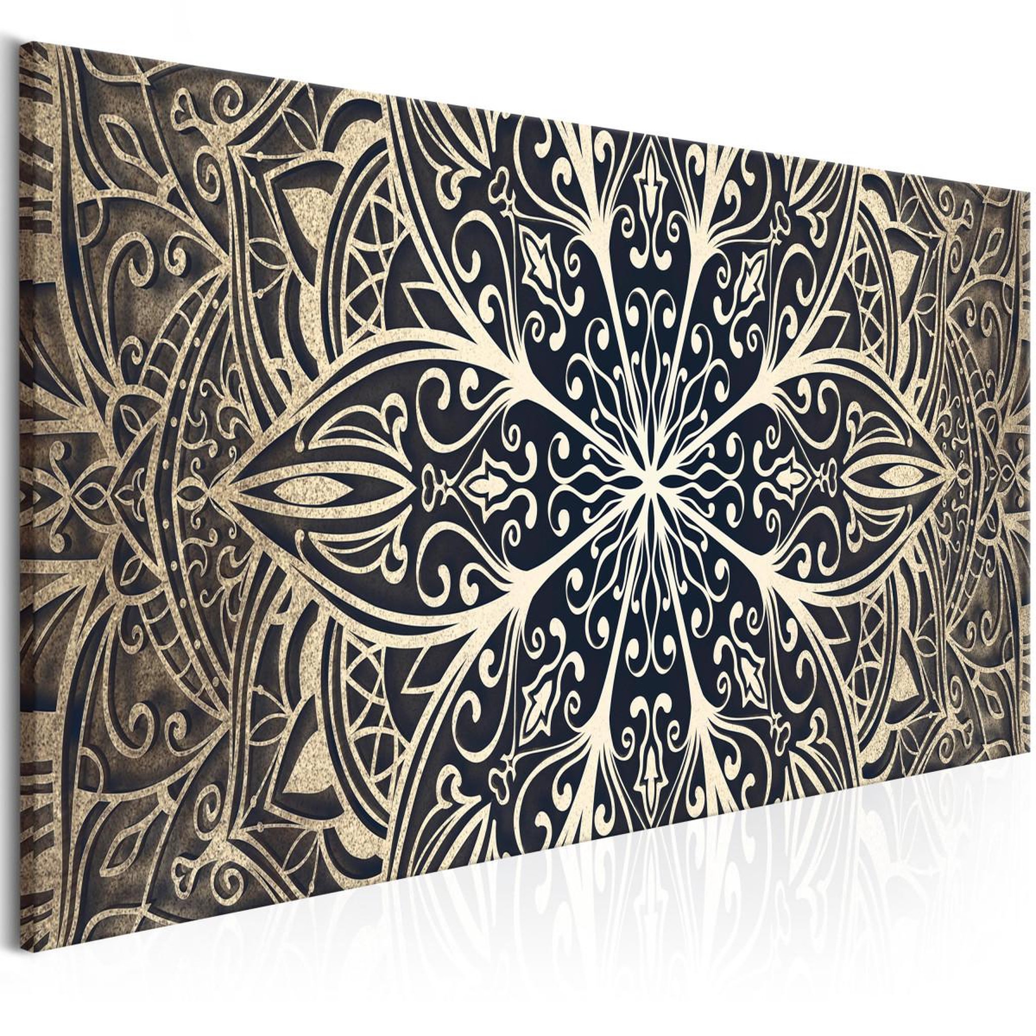 Voir la diapositive 1 : Paris Prix Tableau Imprimé  Feathers Brown Narrow