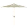 Voir la diapositive 3 : GARDENSTAR Parasol INCLINABLE - Aluminium Effet bois - D37.5 mm 