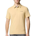 COLUMBIA Polo  Homme Columbia Nelson. Coloris disponibles : Jaune