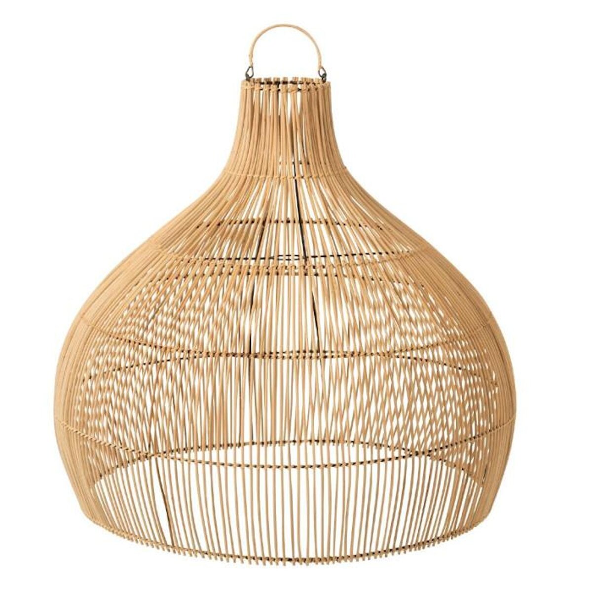 Paris Prix Abat-Jour Déco en Rotin  Poire  83cm Naturel
