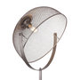 Voir la diapositive 3 : GLOBO Lampadaire design vintage Moniga - H. 178 cm - Gris chromé