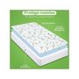 Voir la diapositive 6 : UNIVERS DECOR Protège matelas  Bambou  imperméable 80 x 200 cm bonnet 35 cm pour lits jumeaux
