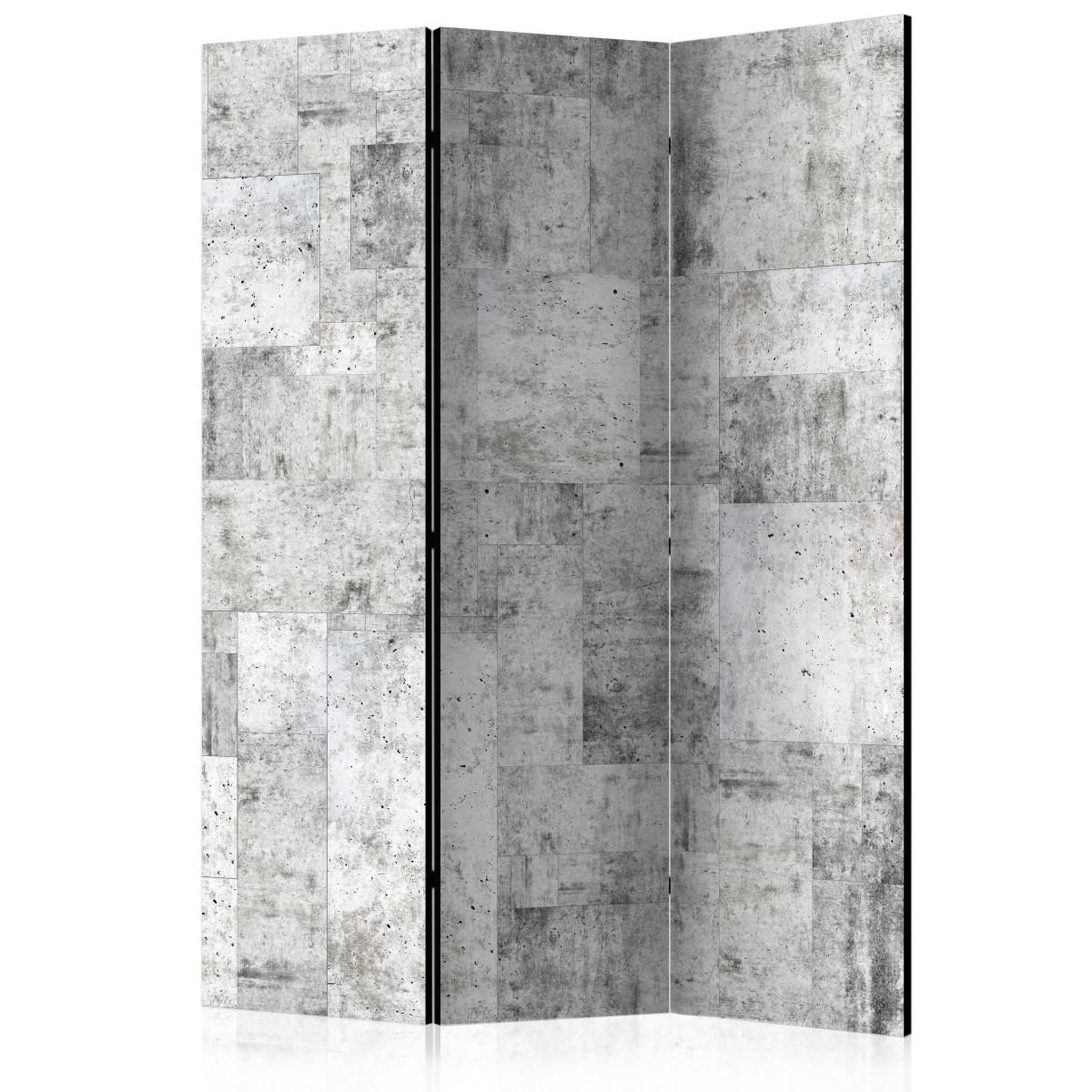 Paris Prix Paravent 3 volets  concrete : grey city  135x172cm
