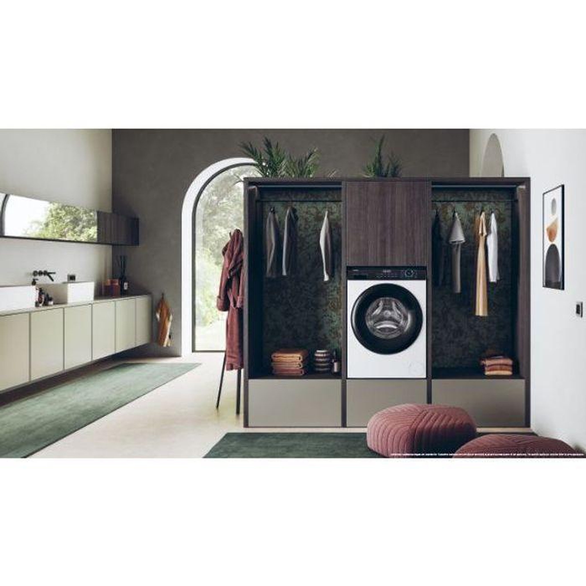 Voir la diapositive 6 : HAIER Lave-linge frontal 8 kg 1400 tours/min blanc - hw80-b14g939-fr