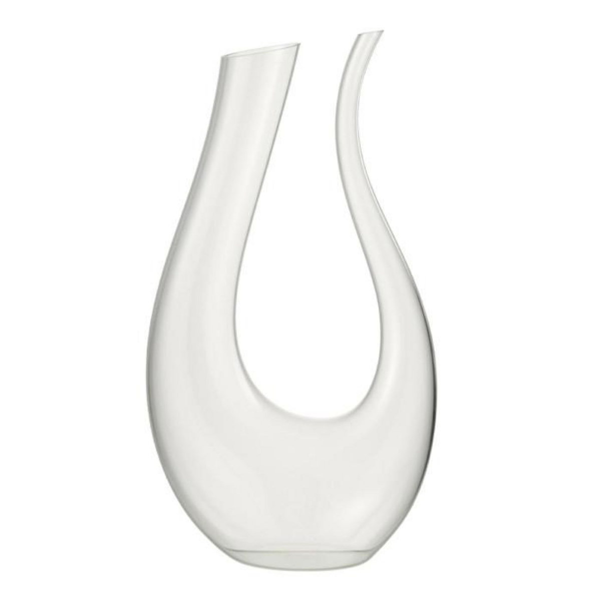 Paris Prix Carafe Design en Verre  U  1,5L Transparent