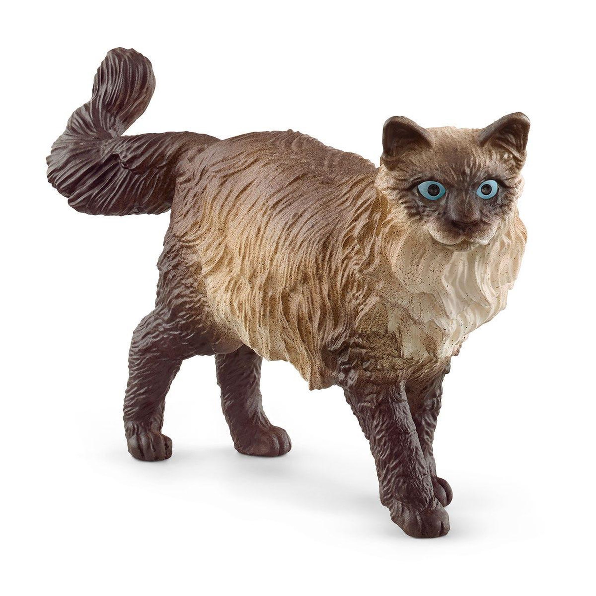 Voir la diapositive 2 : Schleich Figurine animale 13940 Chat ragdoll