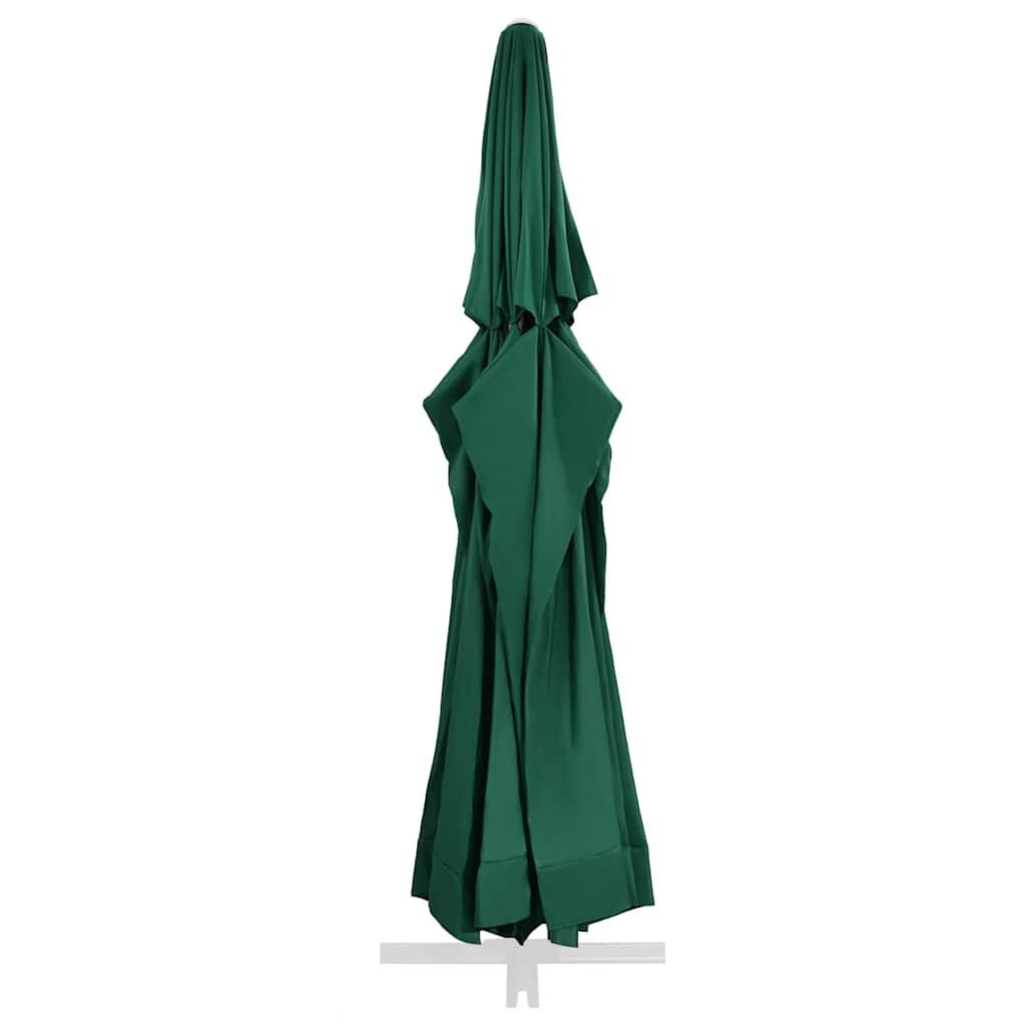 Voir la diapositive 4 : VIDAXL Tissu de remplacement pour parasol d'exterieur Vert 610 cm
