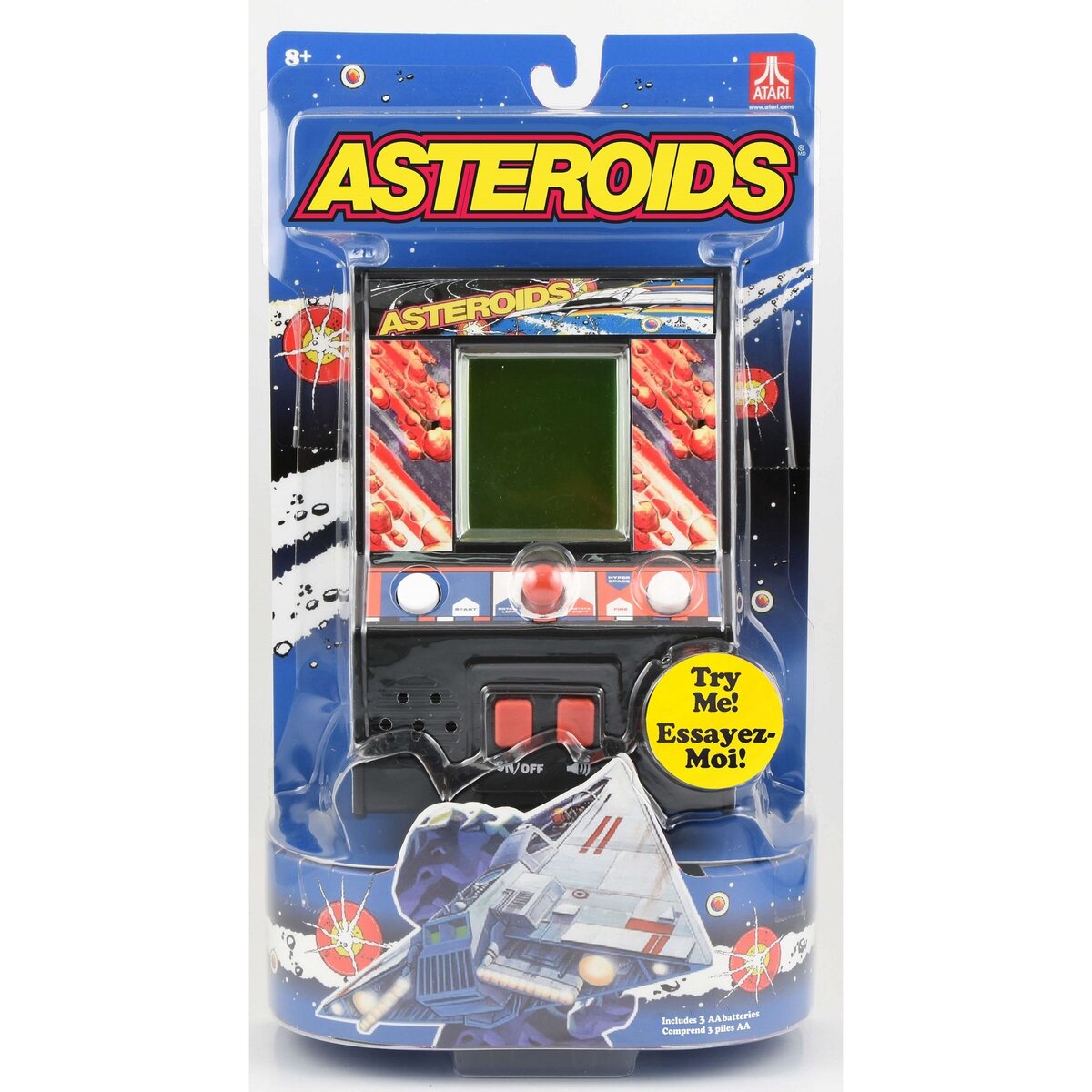 EVOLUTION Astéroids mini arcade game