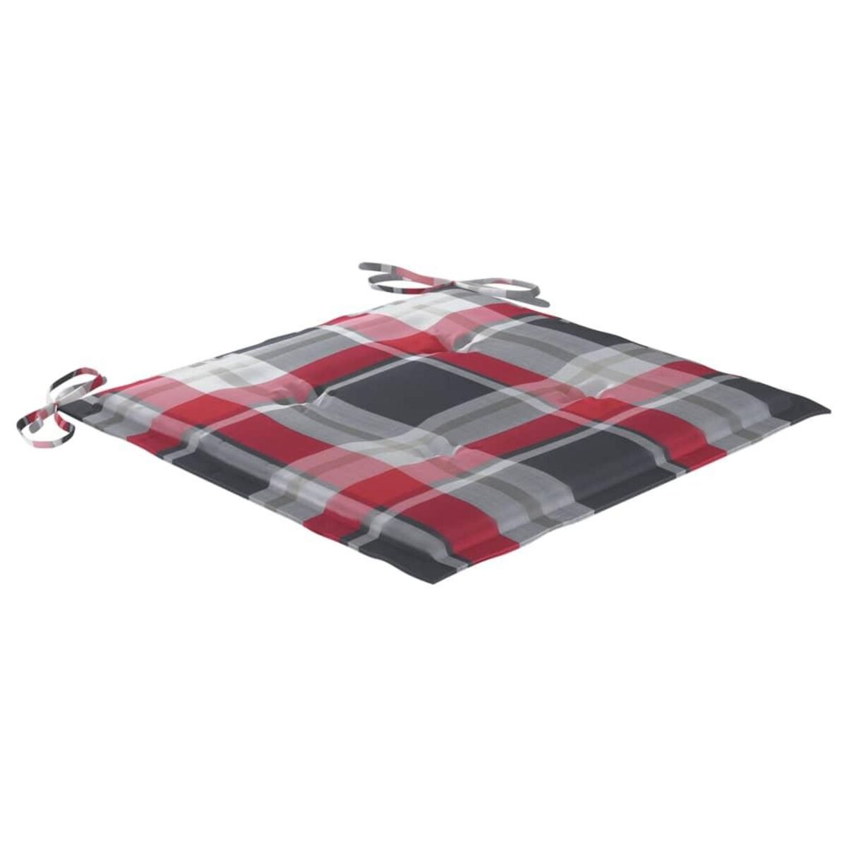 VIDAXL Chaises a manger de jardin avec coussins lot de 3 Acacia massif