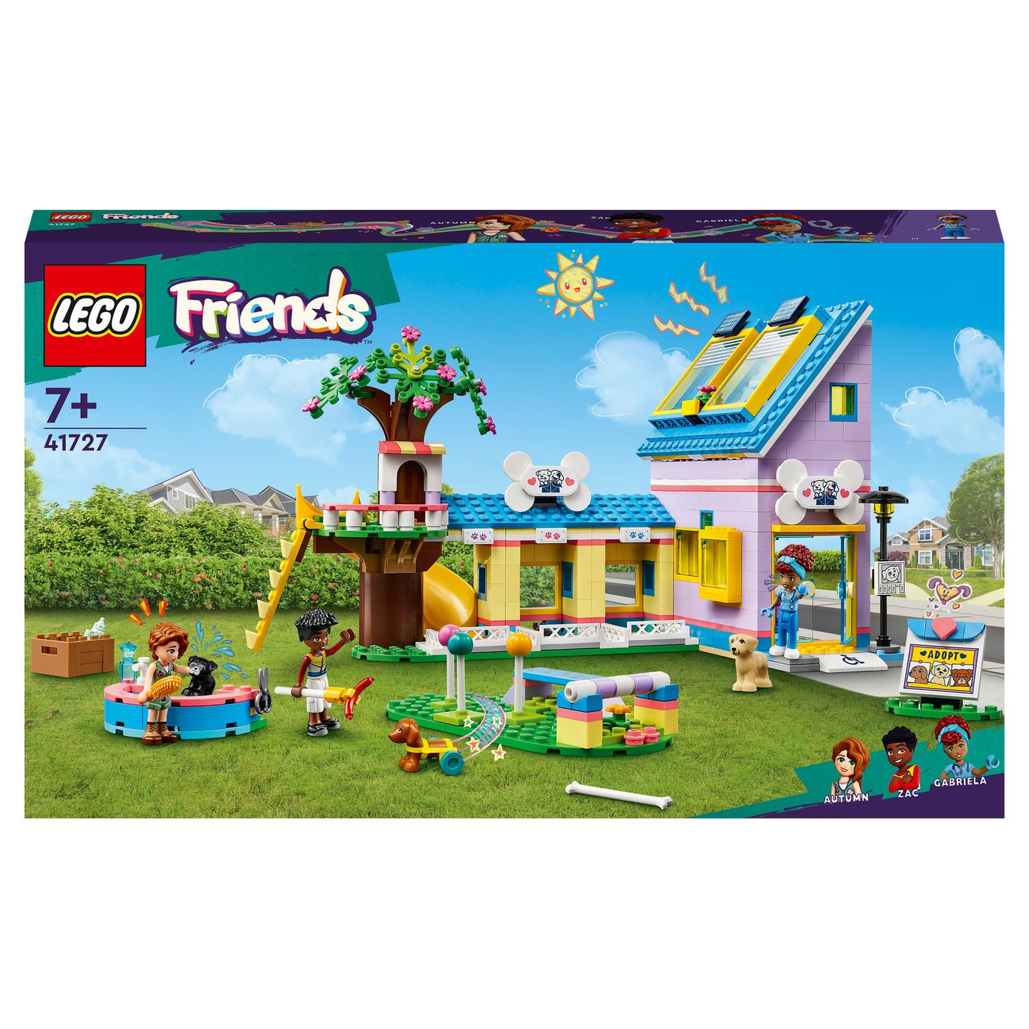 Voir la diapositive 1 : LEGO Friends 41727 Centre de sauvetage canin, Jouet Vétérinaire, avec Mini-poupées
