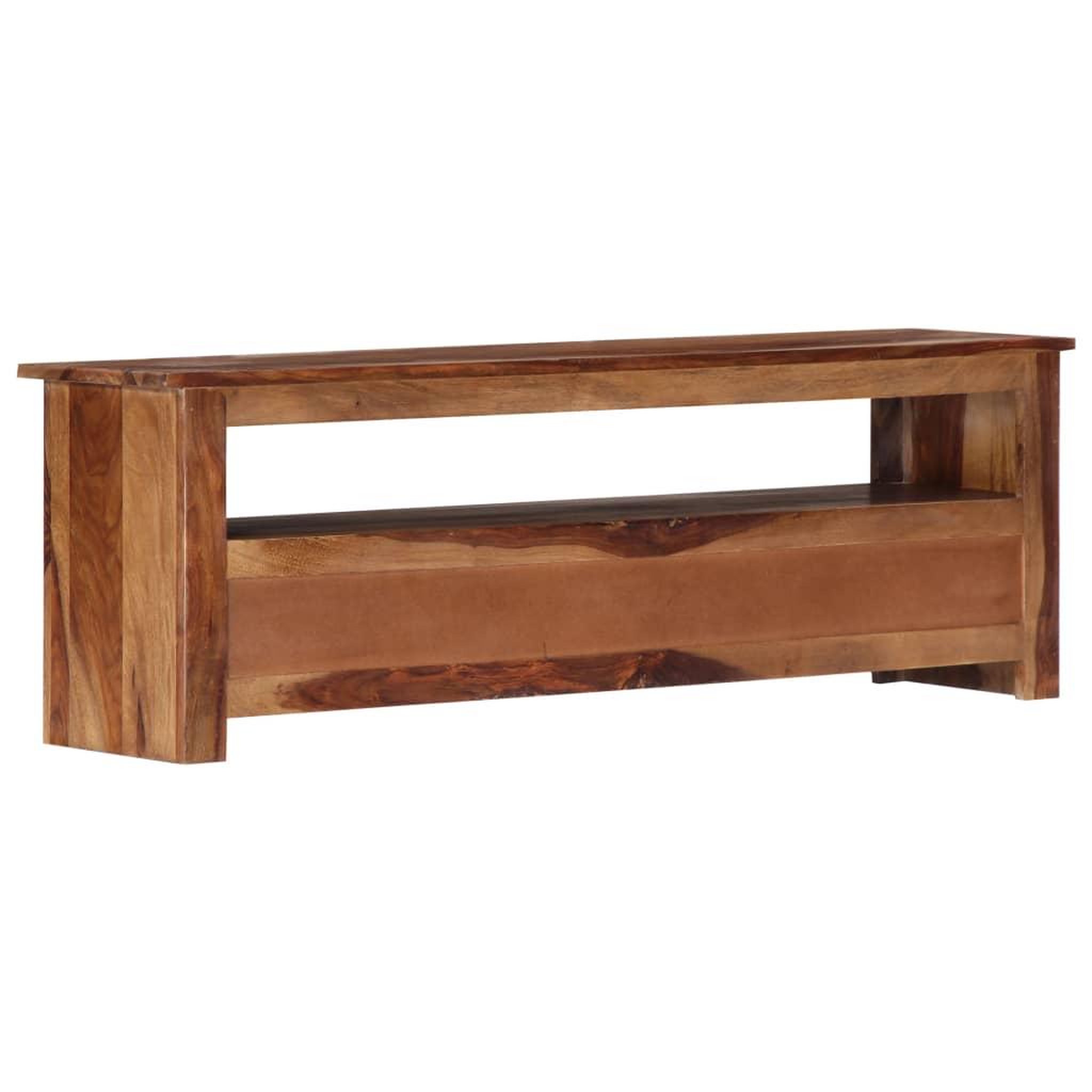 Voir la diapositive 4 : VIDAXL Meuble TV 118x30x40 cm Bois massif