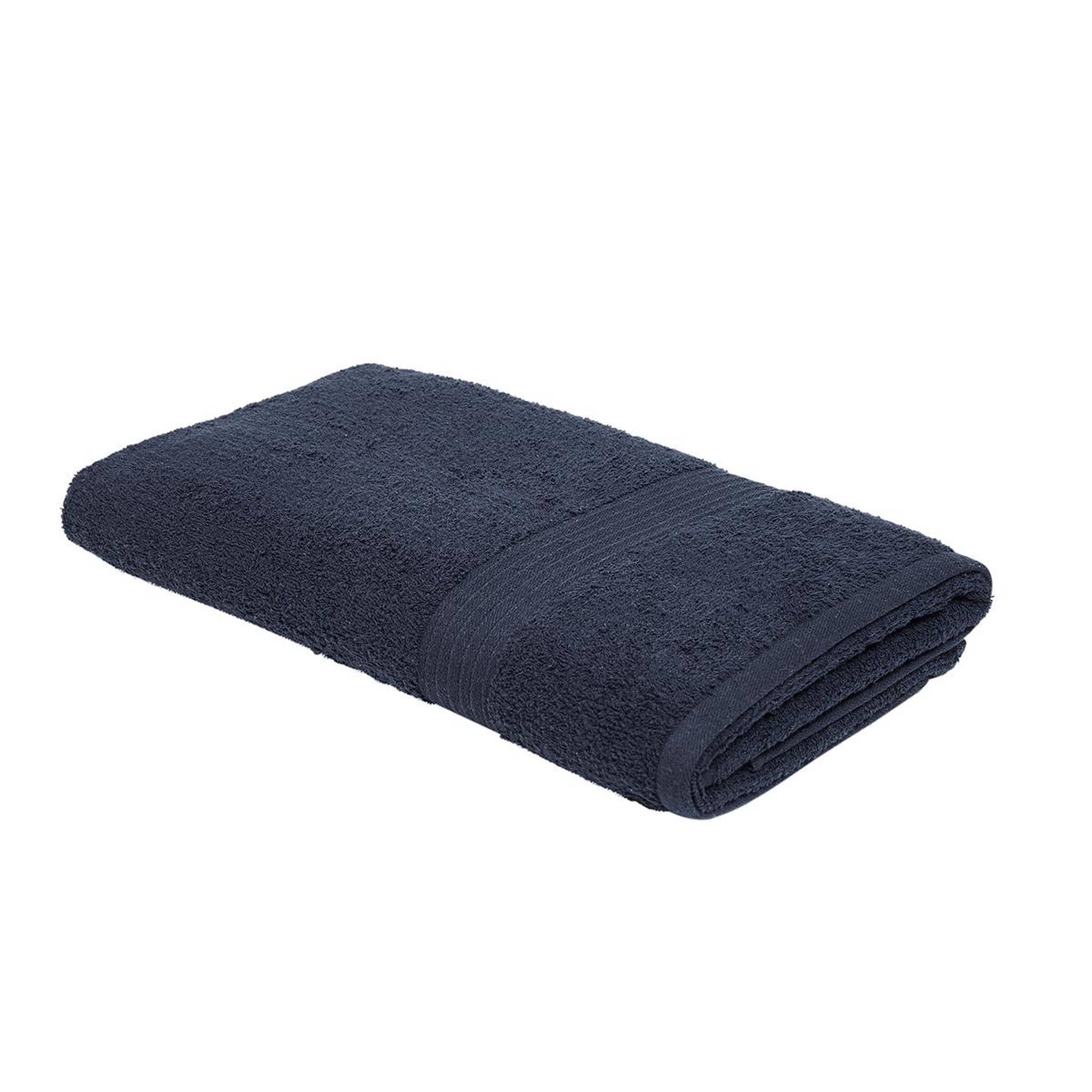 Voir la diapositive 2 : TODAY Drap de bain uni en coton 450 g/m²