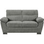 Voir la diapositive 1 : Habitat et Jardin Canapé fixe en tissu  Dallas  - 210 X 88 X 90 cm - 3 places - Gris