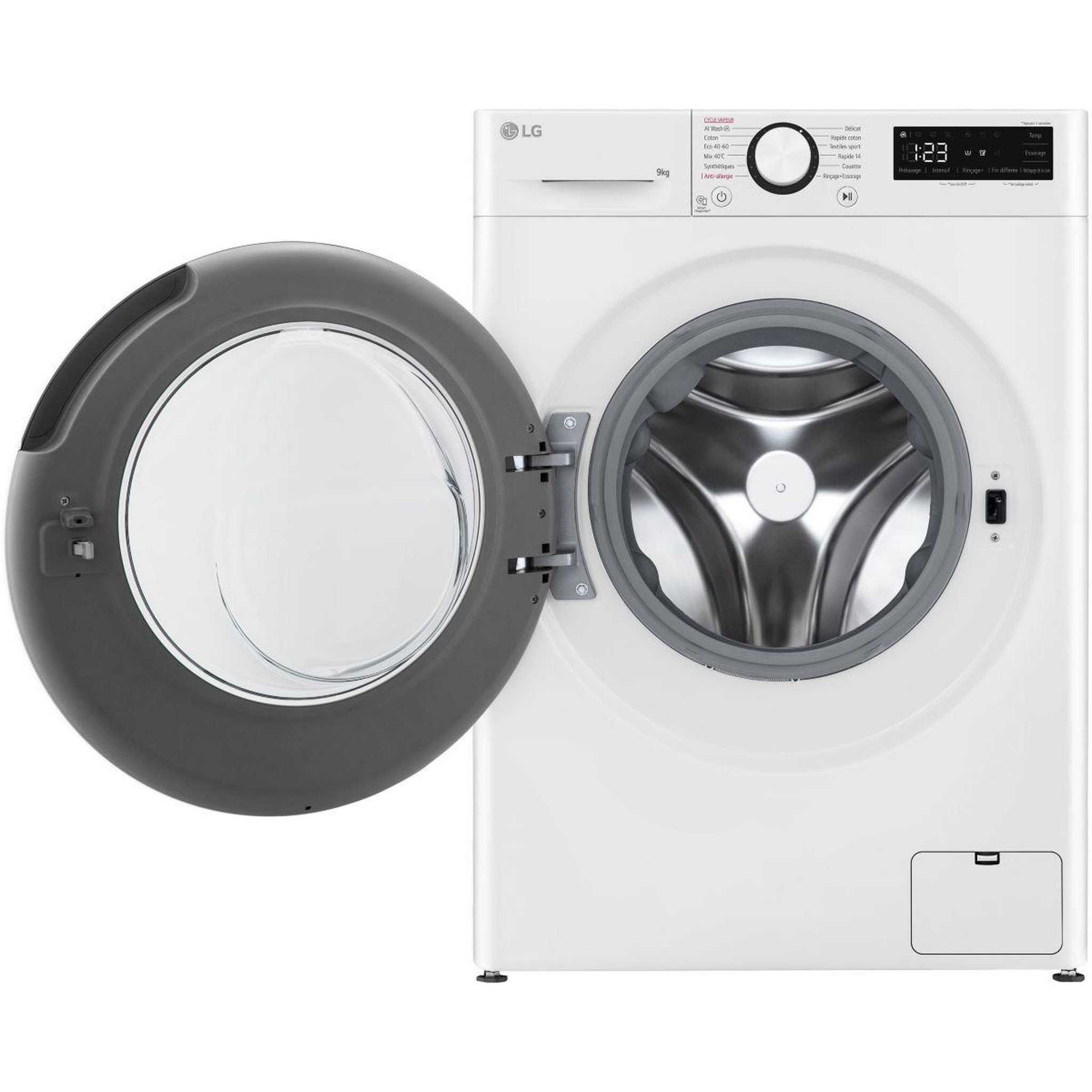 Voir la diapositive 2 : LG Lave linge hublot F94R35WHS