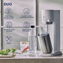 Voir la diapositive 5 : SODASTREAM Machine à soda DUO Blanche Pack 4 bouteilles