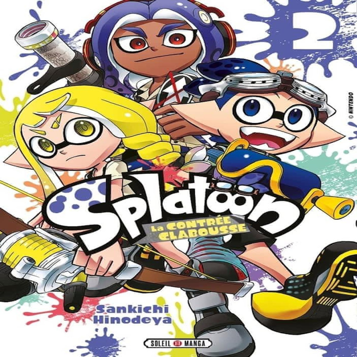 SPLATOON, LA CONTREE CLABOUSSE TOME 2 , Hinodeya Sankichi