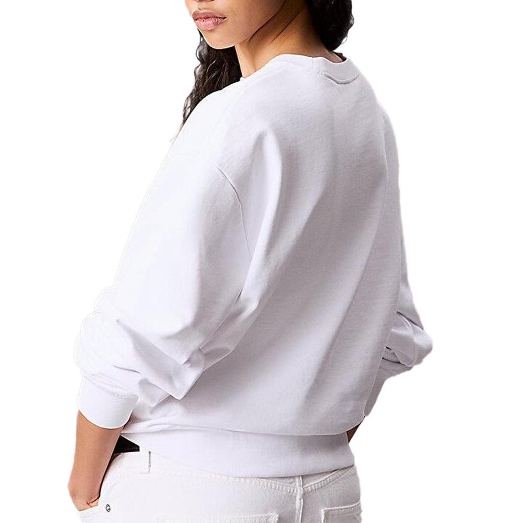 Voir la diapositive 2 : CALVIN KLEIN JEANS Sweat Blanc Femme Calvin Klein Jeans LV047B234G