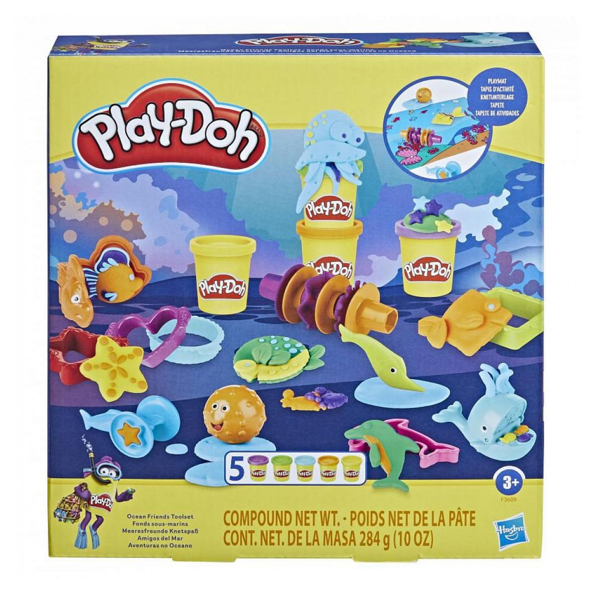 HASBRO Play-doh coffret Fonds sous-marins