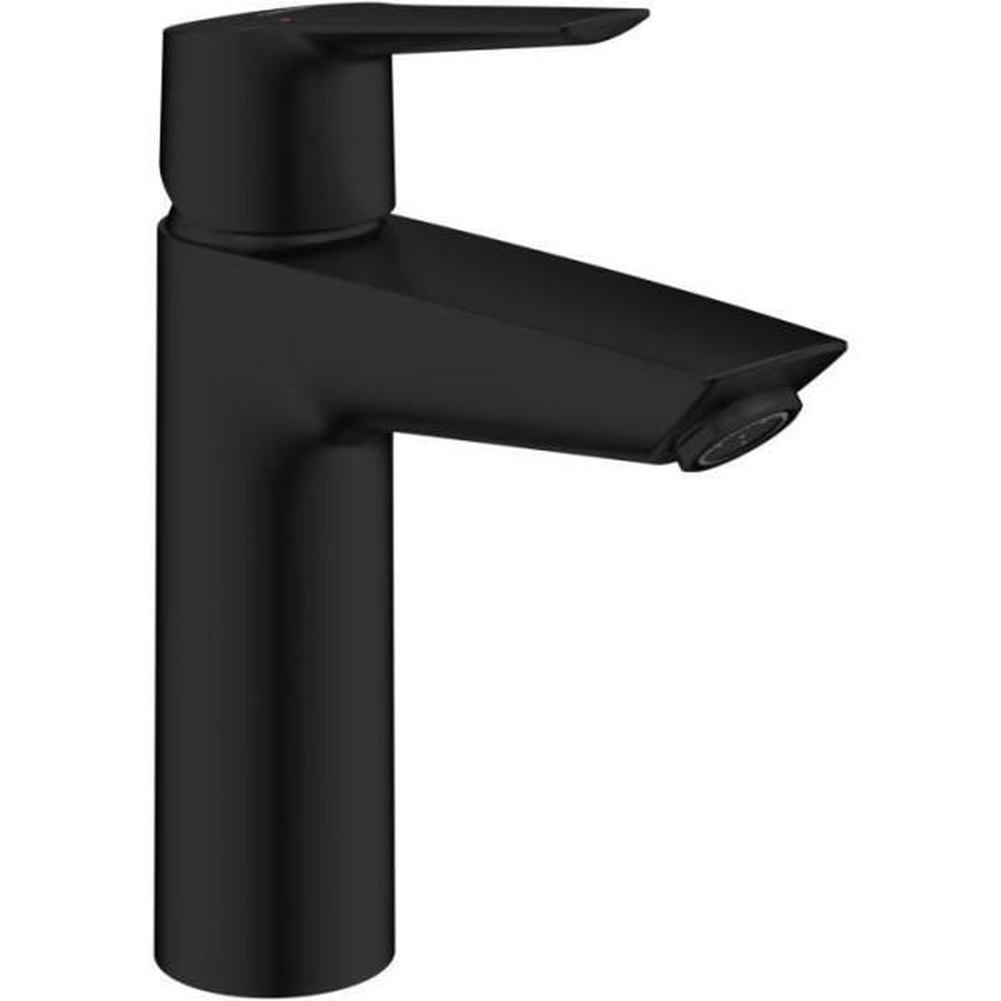 Grohe Mitigeur lavabo monocommande grohe start - noir mat - taille m - bec moyen - economie d'eau
