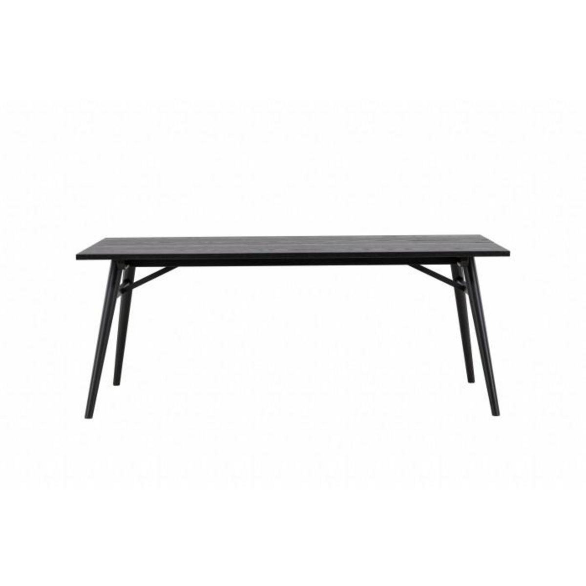 Paris Prix Table à Manger Design  Sleek  195cm Noir