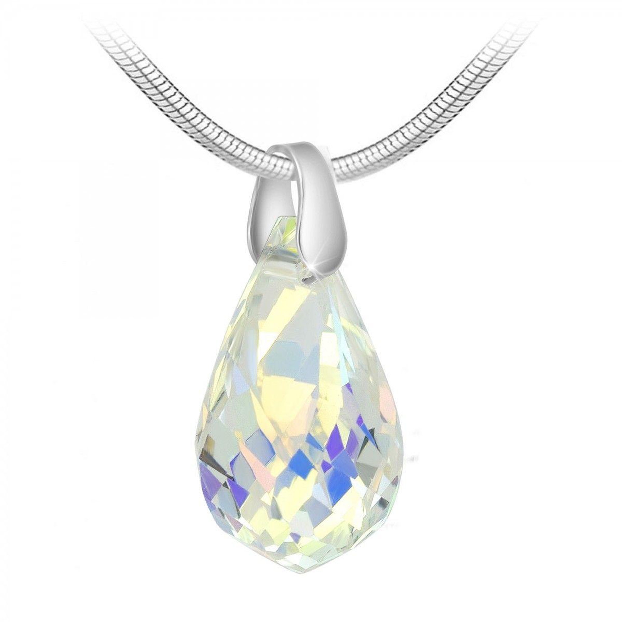Voir la diapositive 1 : SC CRYSTAL Collier par SC Crystal orné d'un Cristal scintillant