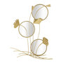Voir la diapositive 1 : Paris Prix Miroir Mural Triple  Flowers  88cm Or