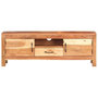 Voir la diapositive 3 : VIDAXL Meuble TV 116x30x40 cm Bois d'acacia massif
