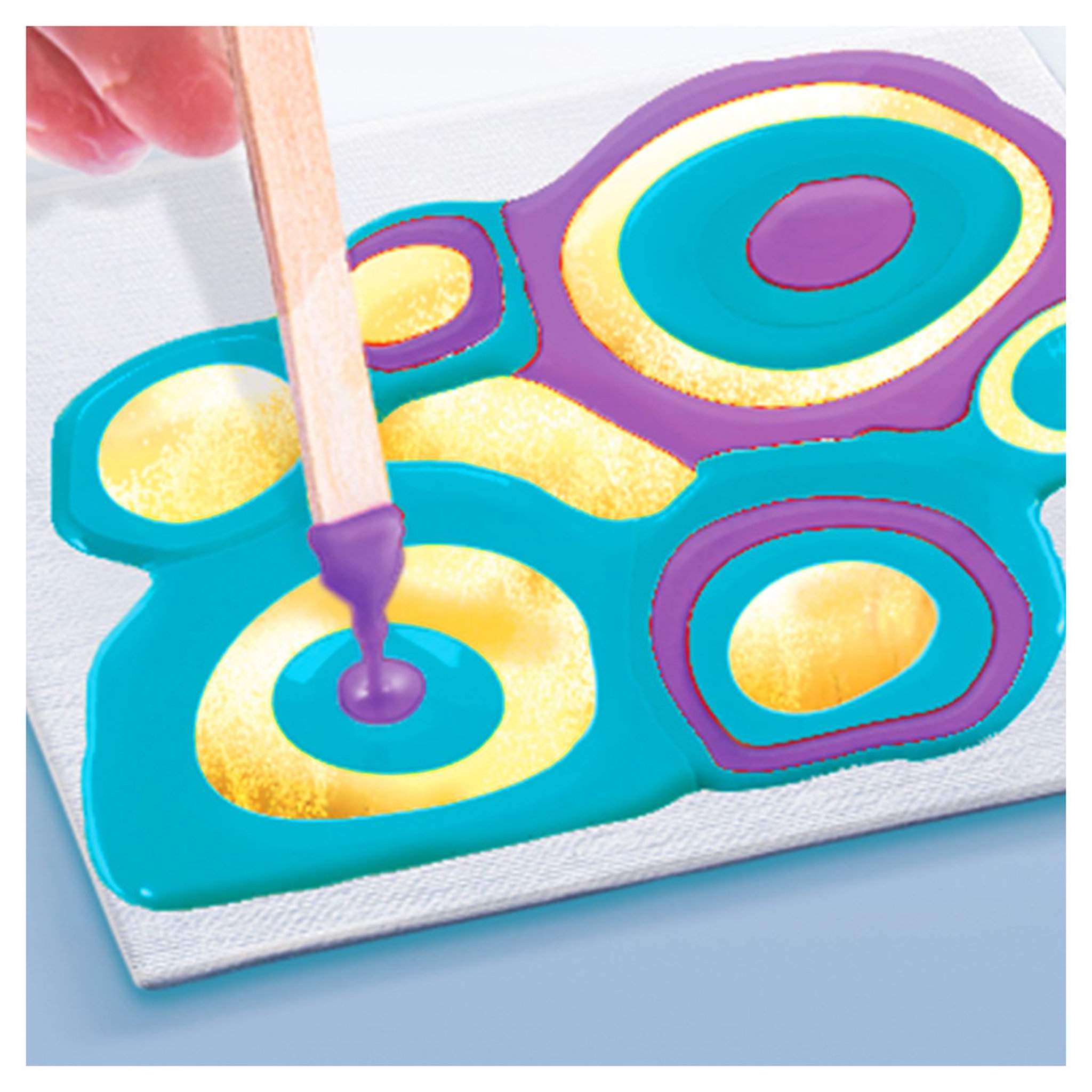 Voir la diapositive 4 : CANAL TOYS Kit Pouring Art - Peinture fluide