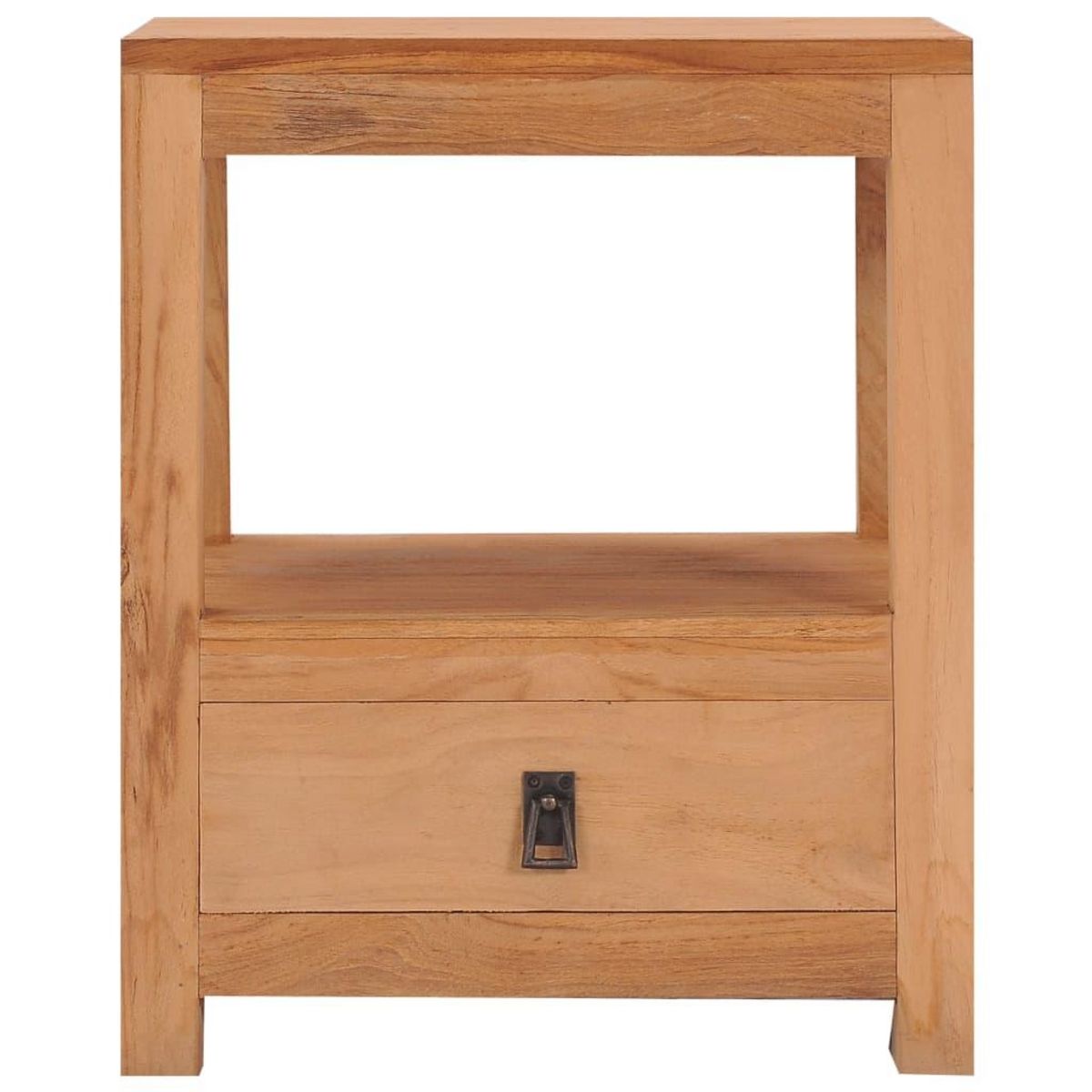 VIDAXL Table de chevet 40x30x50 cm bois de teck massif
