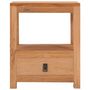 Voir la diapositive 3 : VIDAXL Table de chevet 40x30x50 cm bois de teck massif