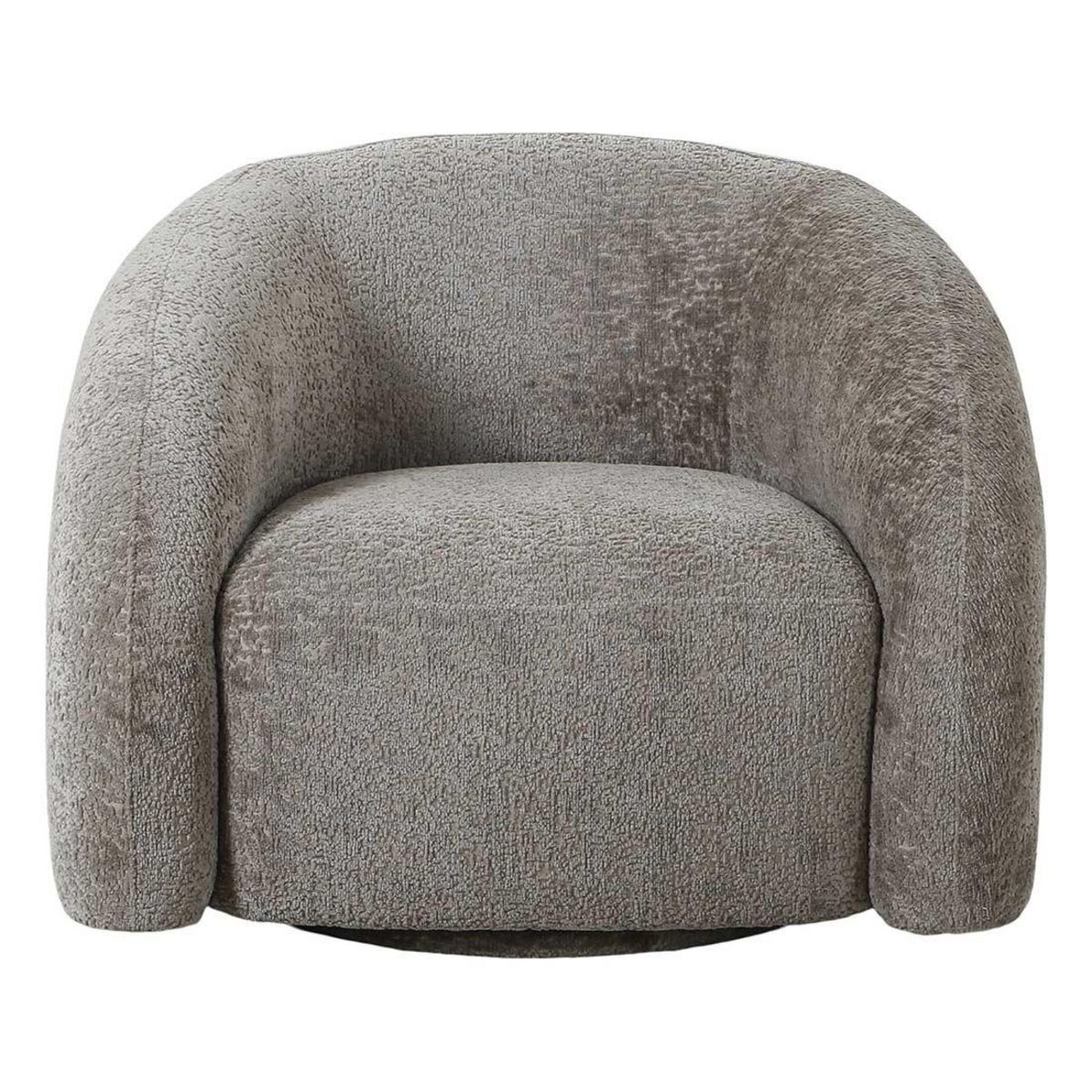 LISA DESIGN Nicolo - fauteuil pivotant - en tissu texturé