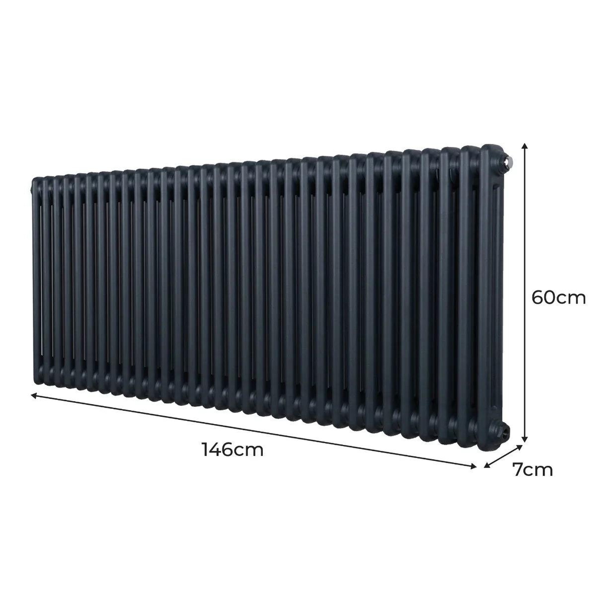 Voir la diapositive 5 : MONSTERSHOP Radiateur traditionnel à 2 colonnes – 600 x 1462 mm