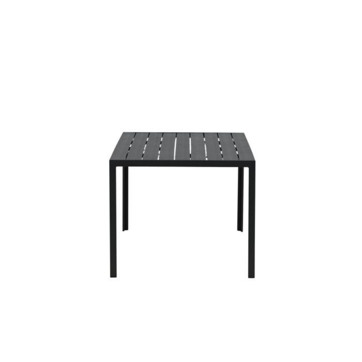 Paris Prix Table de Jardin  Break  150cm Noir