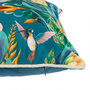 Voir la diapositive 2 : OSTARIA Housse de coussin velours 50x30 cm Jungle