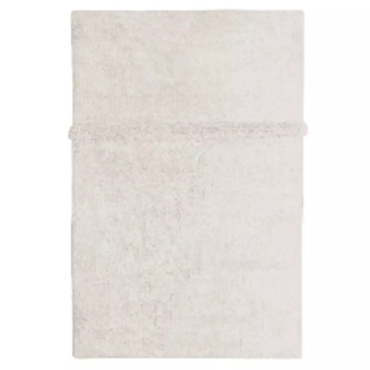 Lorena Canals Tapis blanc contemporain en laine - 170 x 240 cm