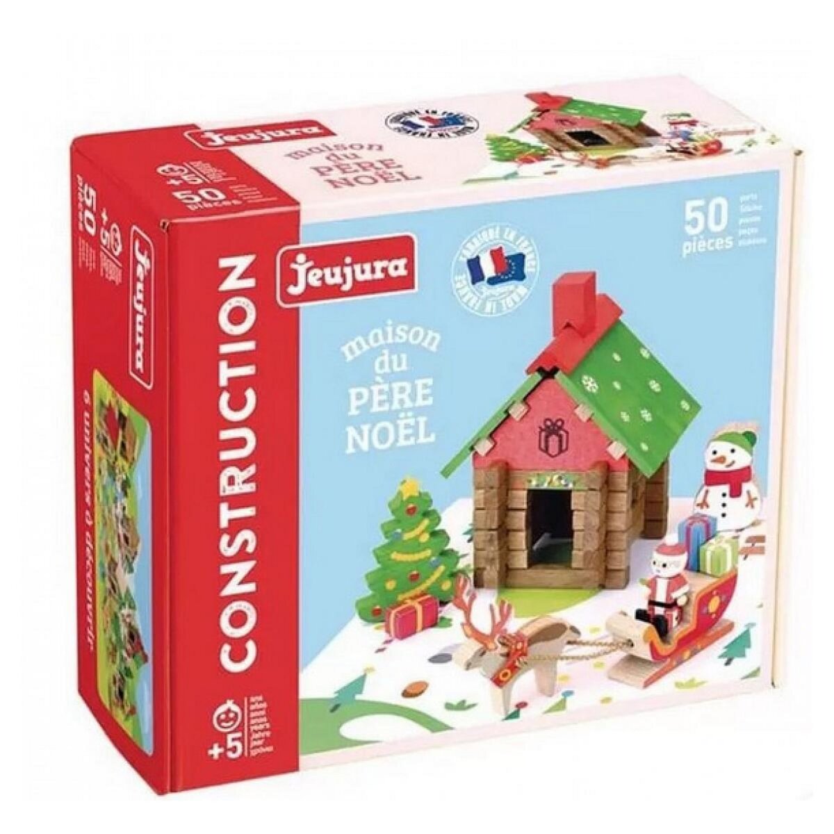 JeuJura La Maison du Pere noel 50 pieces