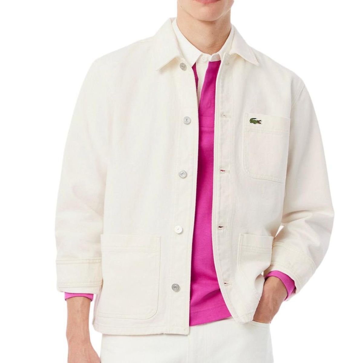 Lacoste Veste he Homme Lacoste Heavy Cotton Denim